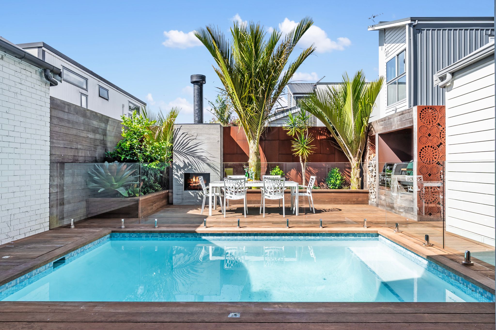 A pool in Hobsonville Point   Jev Matt