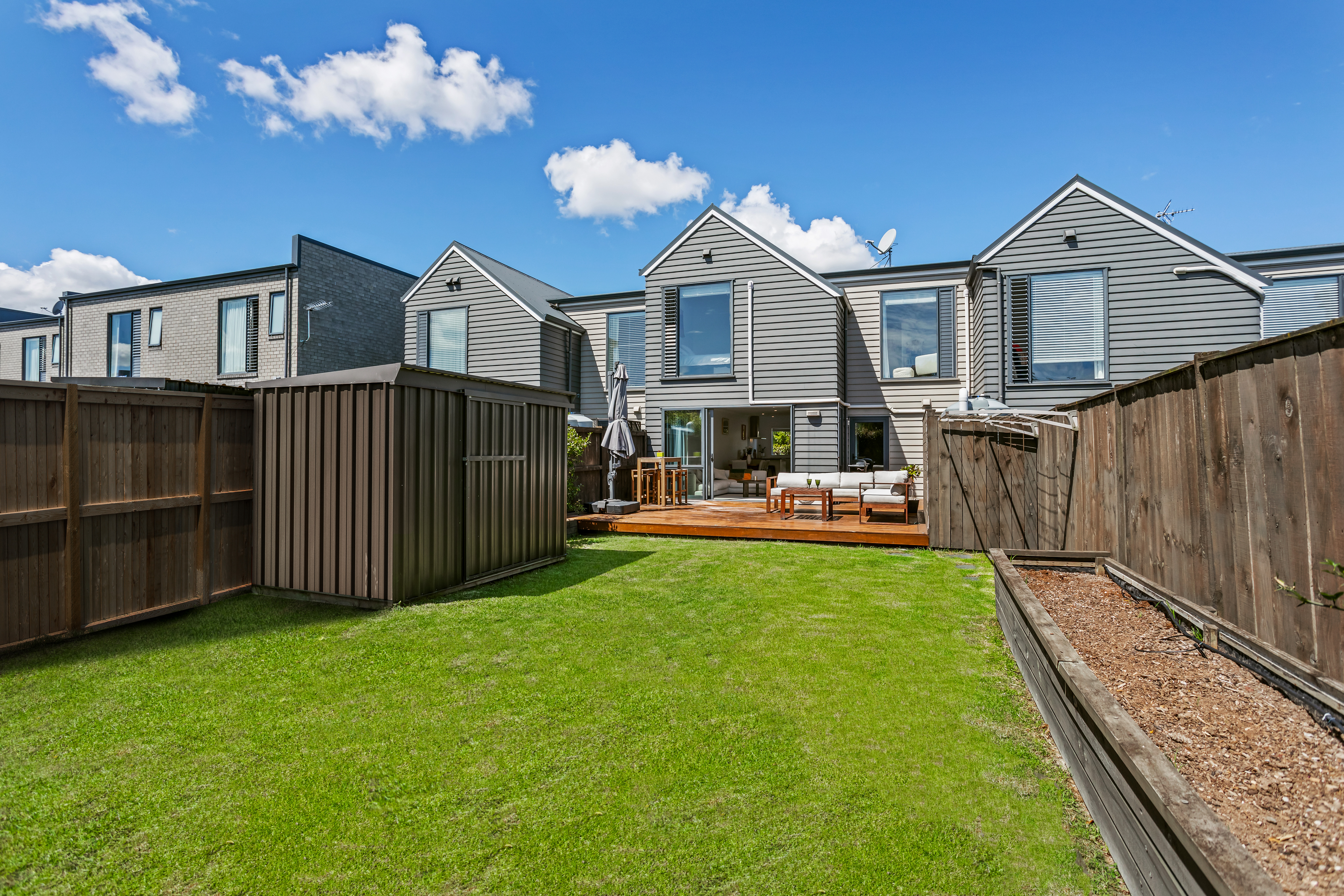 Fletchers home with big backyard in Hobsonville Point   Jev Matt