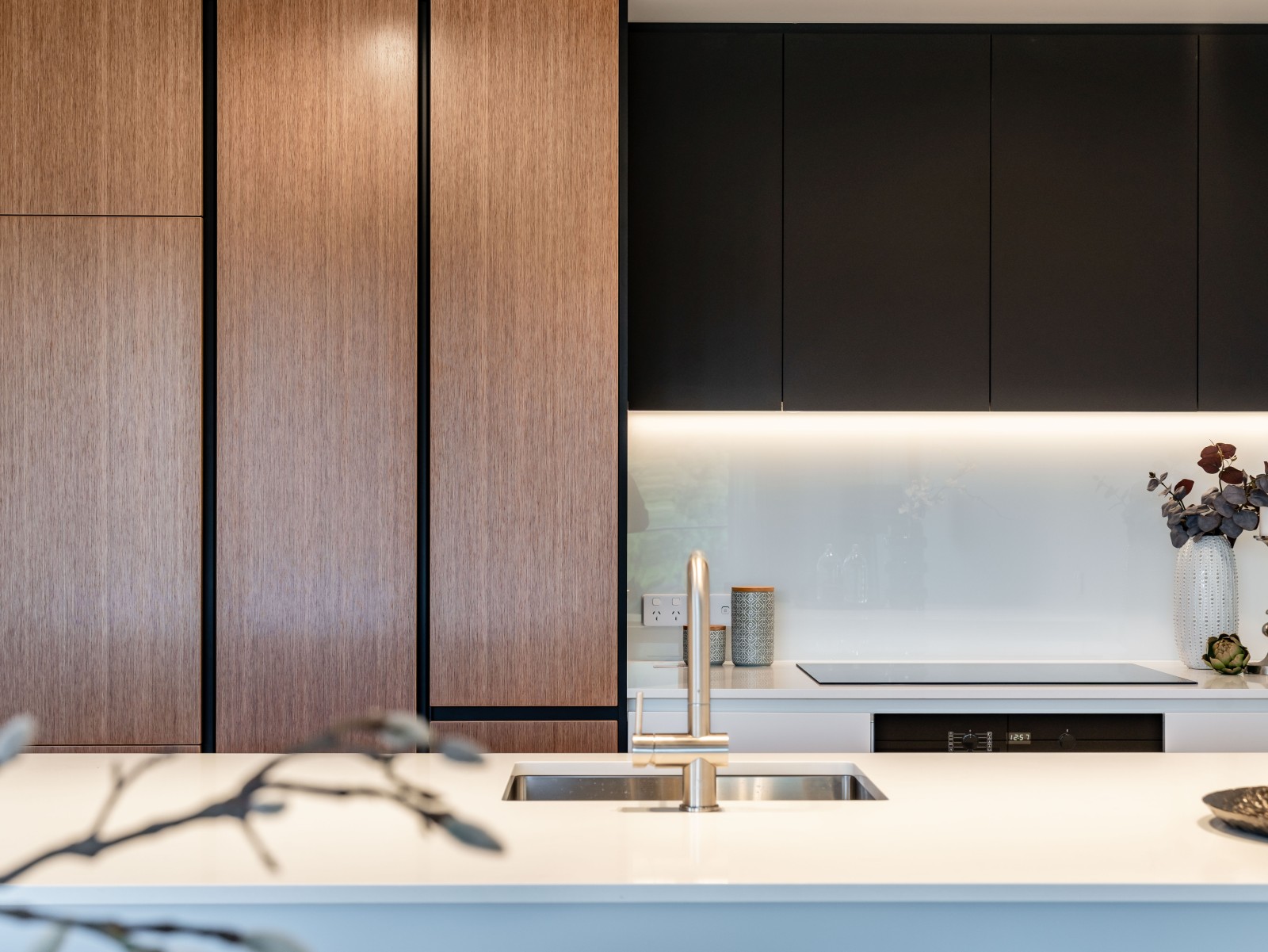 Kitchen in a Willis Bond property Hobsonville Point   Jev Matt