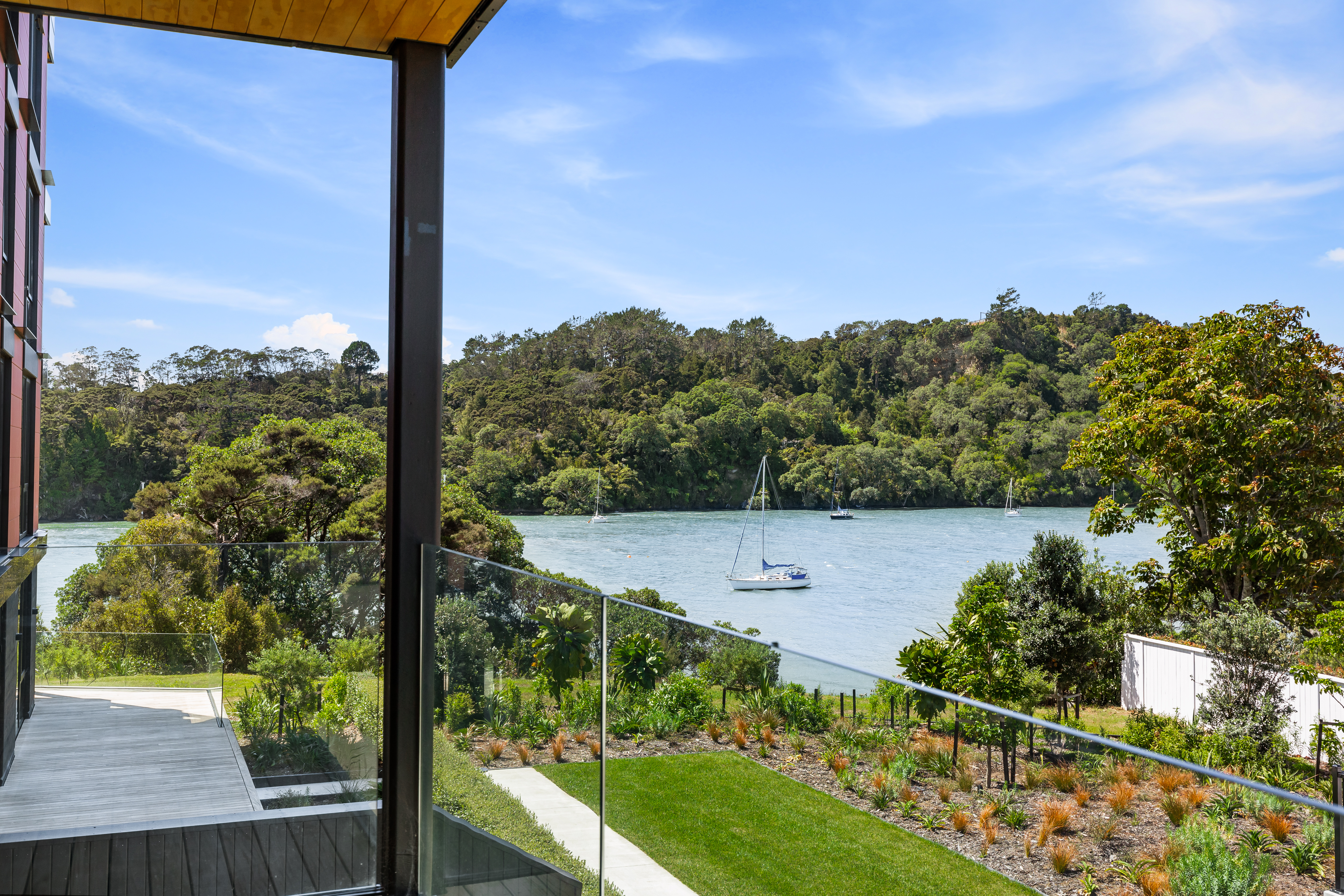 View from Hobsonville Point apartment looking over the Waitemata Harbour   Jev Matt